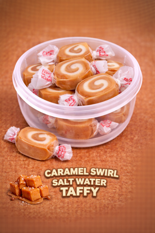 Caramel Swirl Salt Water Taffy 100g