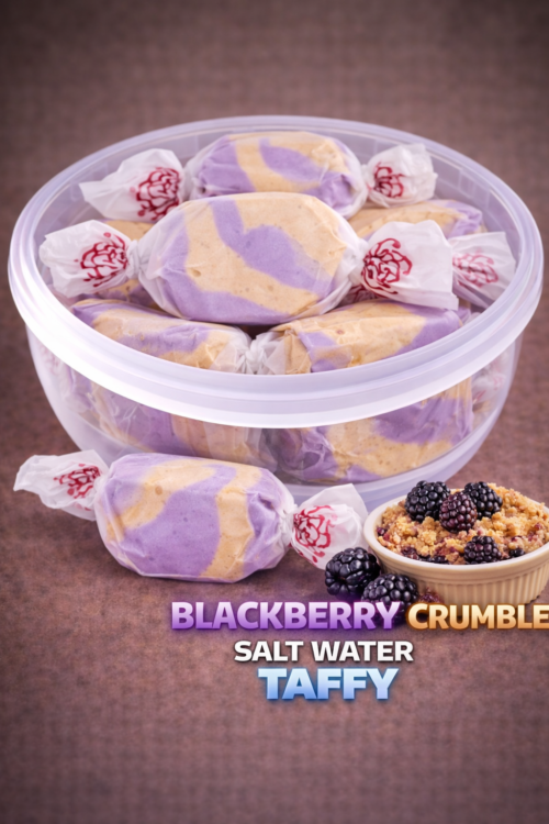 Blackberry Crumble Salt Water Taffy 100g