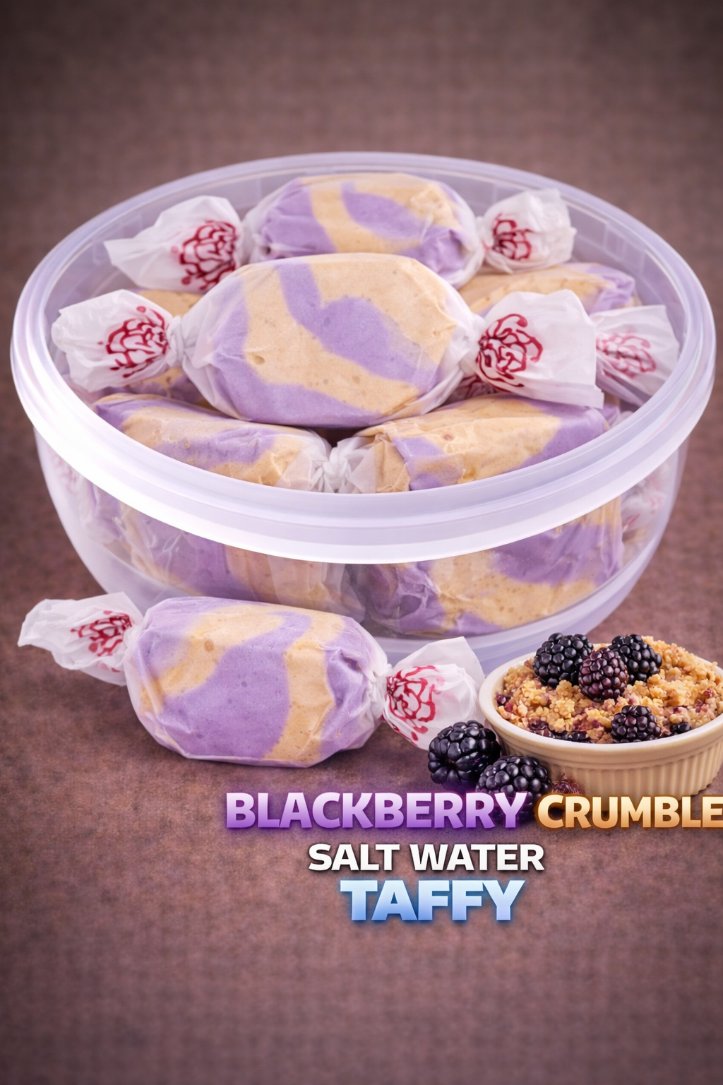 2026/05/1000402797.png Blackberry Crumble Salt Water Taffy 100g - Image 1