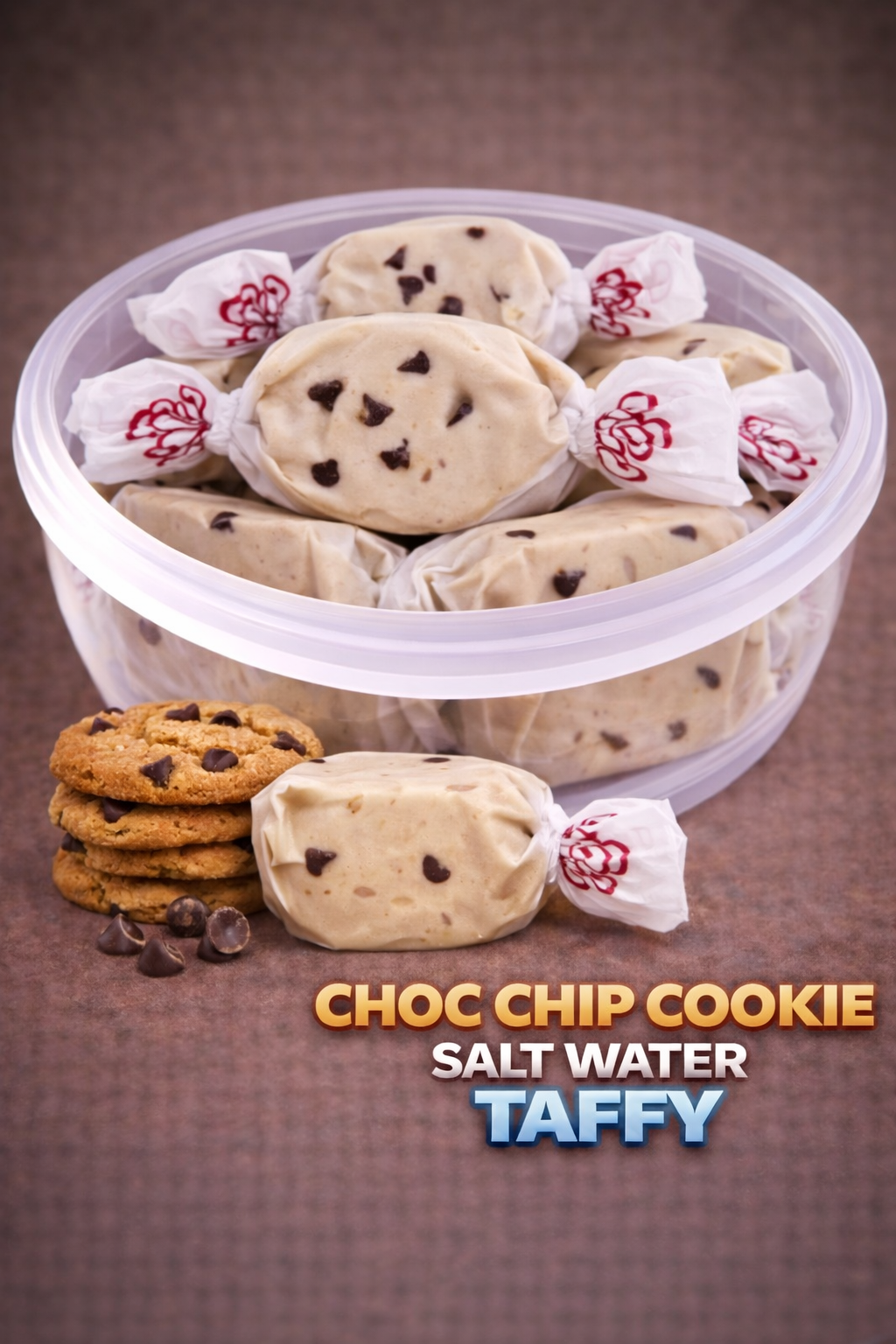 2026/05/1000402818.png Choc Chip Cookie Salt Water Taffy 100g - Image 1