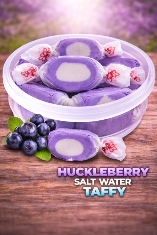 Huckleberry Salt Water Taffy 100g
