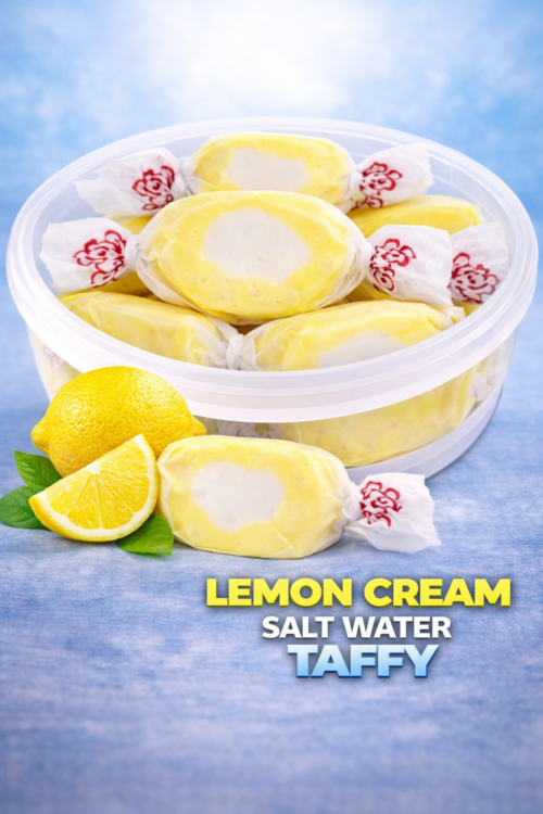 Lemon Cream Salt Water Taffy 100g