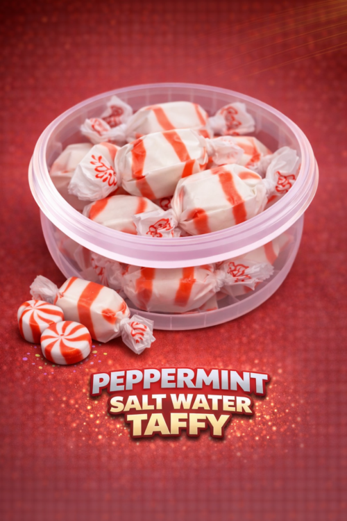 Peppermint Salt Water Taffy 100g