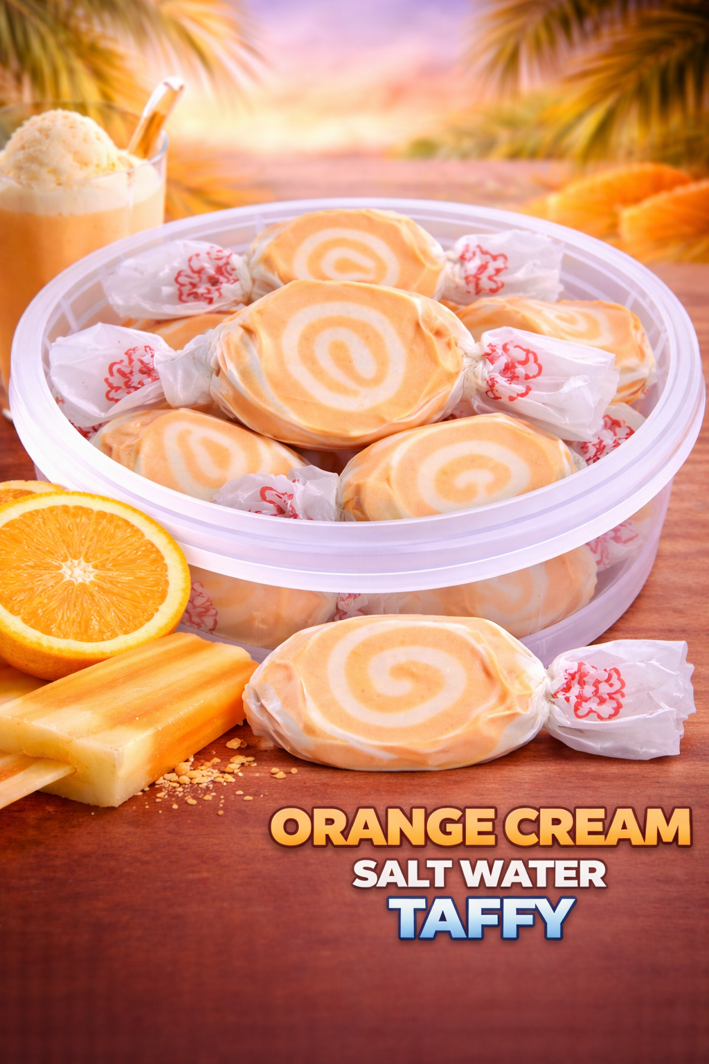 2026/05/1000406665.png Orange Cream Salt Water Taffy 100g - Image 1