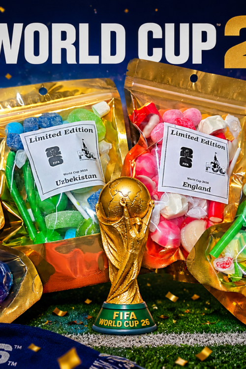 Limited Edition Word Cup Bag 180g (Part of the 3 for £5 on hanging bag offer)